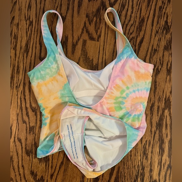 Stoney Clover x Target tie dye swimsuit NWOT size Large - Picture 2 of 3